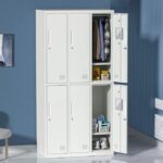 Durable 6-Door Staff Lockers for Secure Storage