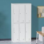 Durable 6-Door Staff Lockers for Secure Storage - Image 2