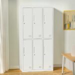 Durable 6-Door Staff Lockers for Secure Storage - Image 3