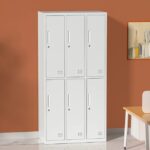 Durable 6-Door Staff Lockers for Secure Storage - Image 5