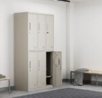Durable 6-Door Staff Lockers for Secure Storage - Image 6