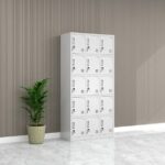 Durable 15-Door Staff Lockers for Secure Storage