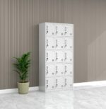 Durable 15-Door Staff Lockers for Secure Storage