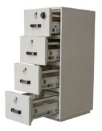 4-Drawer Fireproof File Cabinet for Secure Document Storage