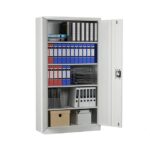 2-Door Metallic File Cabinet with Lock | Durable & Secure Office Storage - Image 2