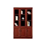 3-Door Wooden File Cabinet – Stylish & Secure Office Storage Solution - Image 3
