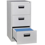 3 Drawers Metallic File Cabinet in Nairobi – Durable & Secure Office Storage
