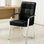 Ergonomic Black Visitor Chair in Nairobi – Chrome Legs, Stylish & Comfortable