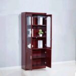 2 Door Wooden File Cabinet in Nairobi – Secure & Stylish Office Storage - Image 4