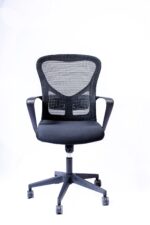 Mid-Back Mesh Office Chair - Ergonomic & Stylish Seating