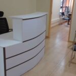Curved Reception Desk