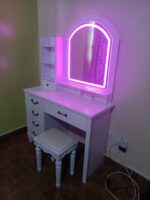 Touch LED Dressing Table – Stylish & Smart Vanity
