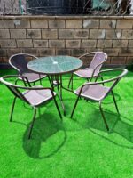 4 Seater Outdoor Furniture – 5-Star Rated, Stylish & Weatherproof Set