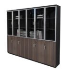 3-Door Wooden Cabinet - Image 3