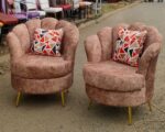 SPA,Salon, Barber,Hotels Flower Chair Seats