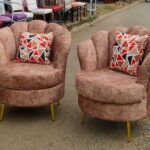 SPA,Salon, Barber,Hotels Flower Chair Seats