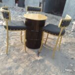 Drum Table and high stool